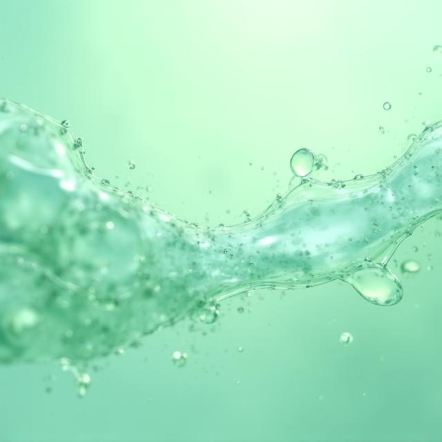 Abstract fluid data shapes representing health outcomes